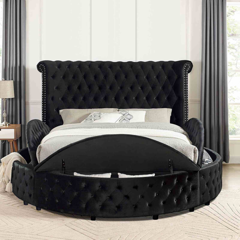 Lit Glam 1pc, Grand lit