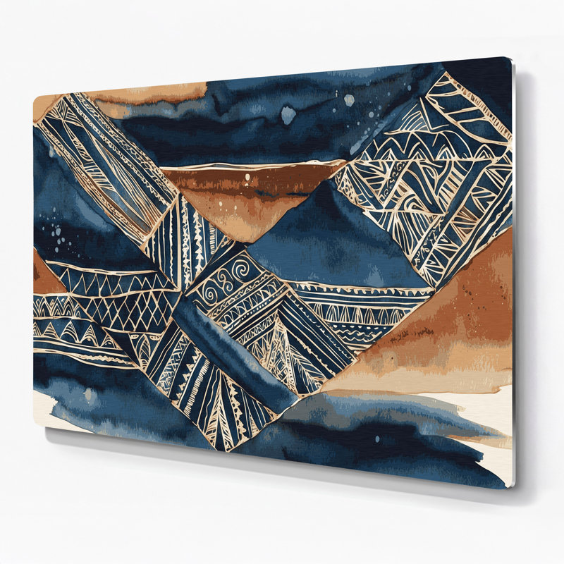 Art mural hawaïen Kapa Designs, H 11 po x l 14 po