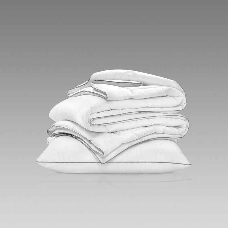 Helios Microfiber All Season Down Alternative Comforter, Full