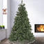National Tree Company, 20" Red Stocking with Snowflake Embroidery, White Dots, and Bead Details