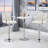 Amjed Swivel Upholstered Adjustable Height Counter Stool with Metal Frame-1543199484