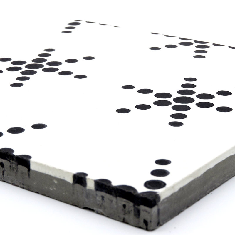 Hana 8" x 8" Cement Patterned Wall & Floor Tile