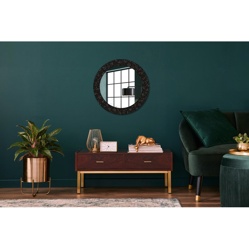 Huldar Glass Flat Wall Mirror