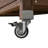 Farmhouse Rolling Outdoor Kitchen Cart, Solid Wood Frame with Stainless Steel Top, Spice Rack, Towel Rack, Lockable Wheels & Multi-Functional Storage for Patio, Backyard BBQ & Kitchen-129384478