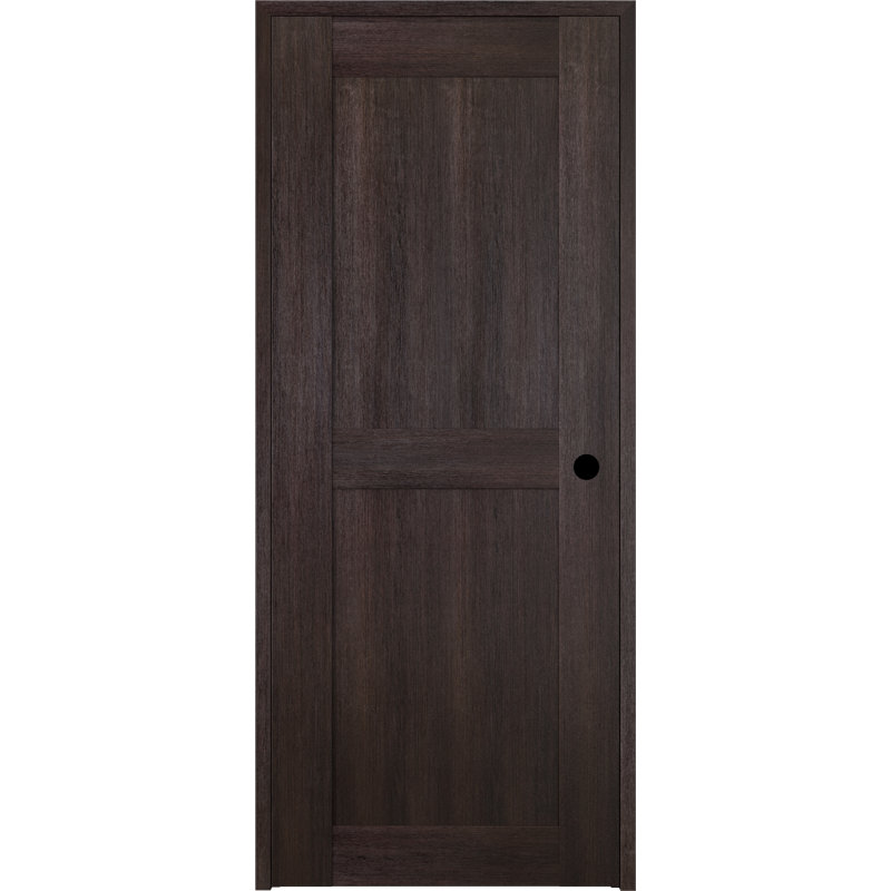 Porte standard lambrissée Avon, Chêne, Gauche, 18 po x 80 po
