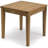 Mateo 2 - Person Teak Solid Wood Patio Dining Set Umbrella Hole Included Square Table