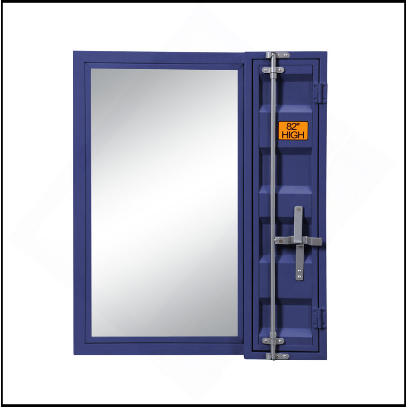 Miroir de salle de bain Cargo, Bleu