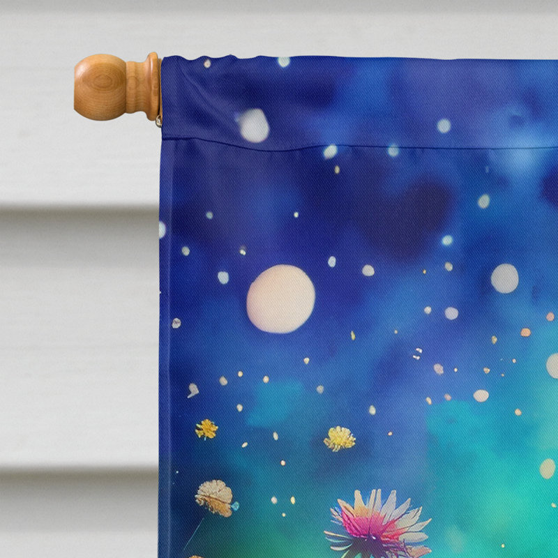 Double Sided 40'' H x 28'' W Polyester House Flag