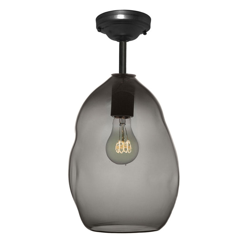 Luminaire suspendu géométrique 1 lumière Bubble, Noir, Aucun, Non homologué UL