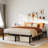 Bed Frame, Heavy Duty Metal Platform Bed Frame with Durable Iron Slat Support and Legs, No Box Spring Required, No Screws Needed, Support Up to 800 Lbs-177366973-187727491