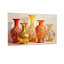 Vases colorés avec motifs ornés sur toile-126732821-126732815-126732820