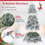5.91' H Lighted Artificial Christmas Tree