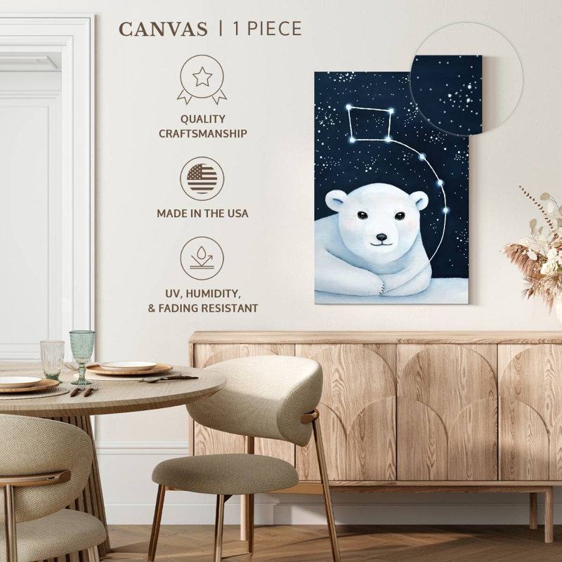 Ursa, mineure, constellation, H 48 po x l 32 po