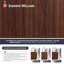 Ensemble de meuble-lavabo simple 36 po avec plateau en pierre et miroir Cloverfield-93496124-93496125