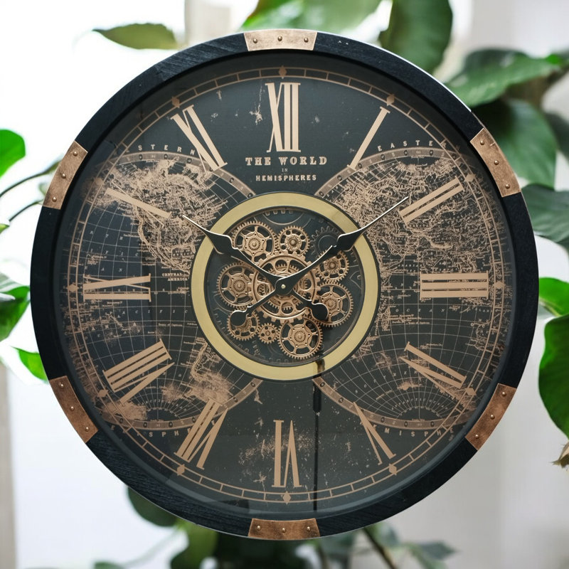 Metal Wall Clock