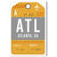 " Atlanta Luggage Tag "-32490281-32651125