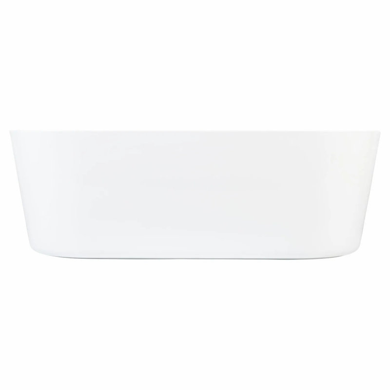 70" Ashington Acrylic Freestanding Soaking Bathtub, Oil Rubbed Bronze