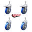 Ensemble de roulettes 5 pouces 5mm-101371769