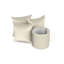Abat-jour tambour en plastique / coton Drum-91870717