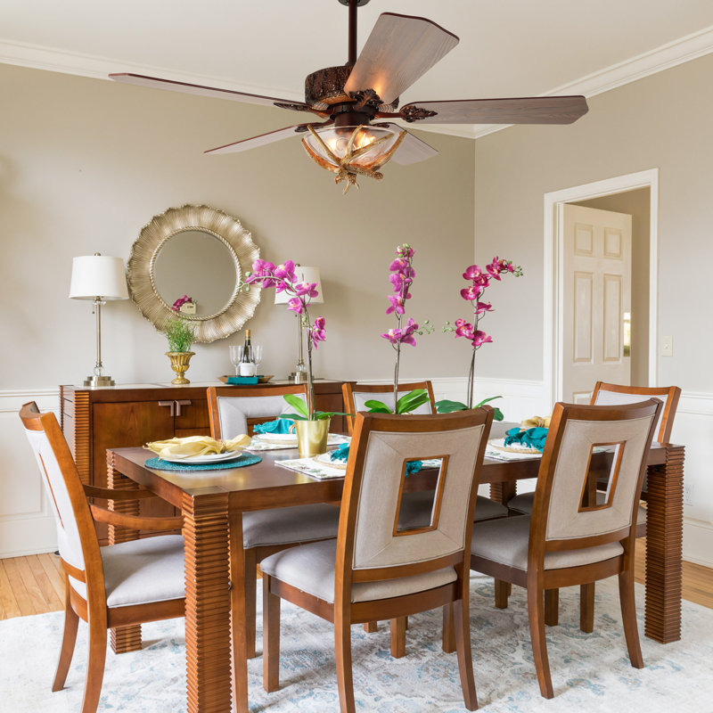  52'' Ceiling Fan With Light Kit
