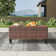 40'' W Outdoor Wicker Storage Table