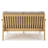 Evie 53.54'' Wide Loveseat with Cushions