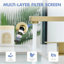 3 Hole Bathroom Sink Faucet with Double Lever Handle-120276098