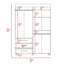Armoire 3 tiroirs