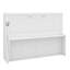 Lit escamotable avancé pleine grandeur avec système de levage hydraulique continu et bureau intégré polyvalent-753183799-753183800