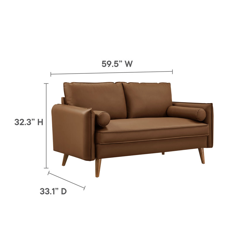 Causeuse Revive, Brun