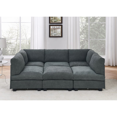 Upholstered Sectional Reversible