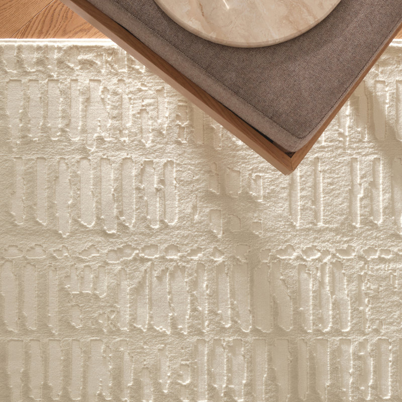 Tapis lavable Shell, Beige os, Rectangle 5 pi 3 po x 7 pi 10 po
