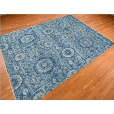 Burlie Hand Knotted Silk Rug