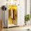 Commode 5 tiroirs avec miroir et station de charge Gourley