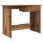 Desk With Drawer 100 X 50 X 76 Cm Engineered Wood-1101889611
