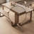 Coffee  Rectangular Solid Dining Table For Dining Room/Kitchen-919867807
