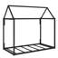 Lit plateforme simple en métal-580374957