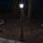 Royal Bulb Solar Lamp Post Brushed Bronze-1015575174-1015575175
