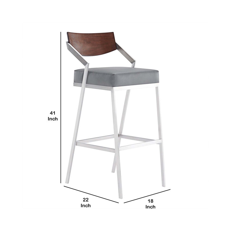 Tabouret de bar et de comptoir Aliera, Tabouret de bar (siège d’une hauteur de 32 po)