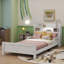 Lit en bois de pin simple polyvalent avec des caractéristiques innovantes pour un confort accru-621419435