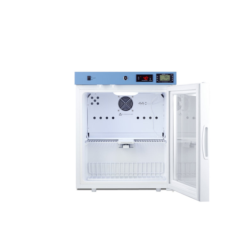 EQtemp 19" Wide Compact Healthcare refrigerator, Right Hand Swing