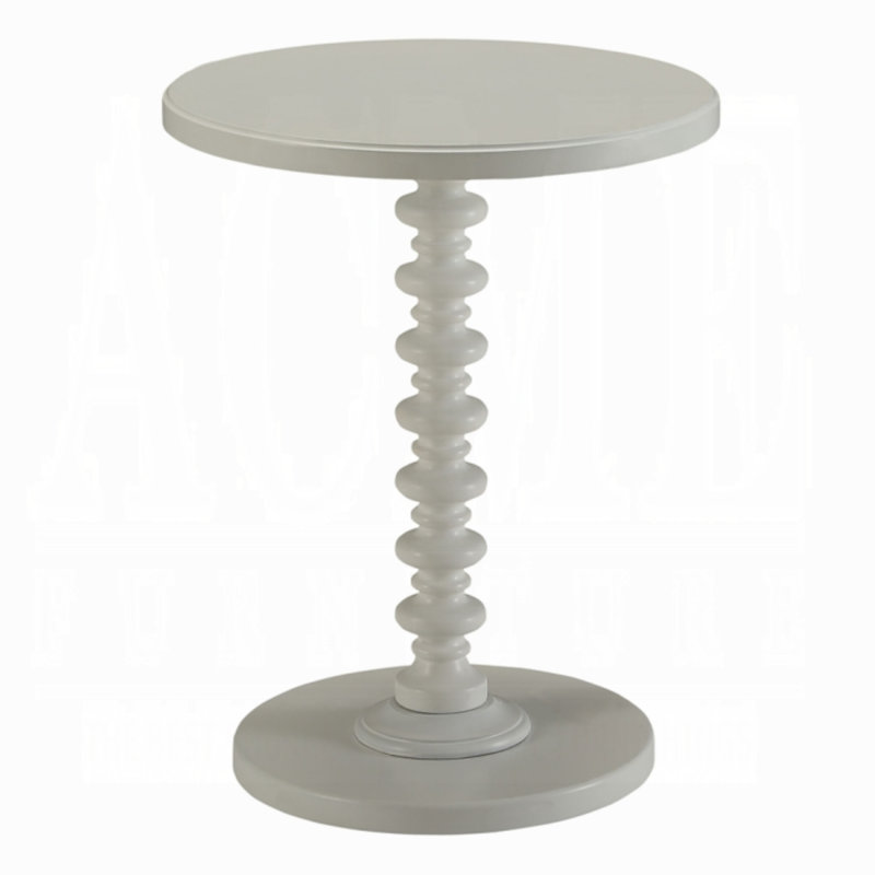Table d'appoint Greenleigh, Blanc