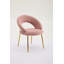 Ensemble de 1 chaises de salle à manger en tissu Teddy-321486977