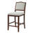 Counter Height Bar Stools Set Of 2 - Rustic 2 Pack Bar Stools With Rubber Wood Frame (No Including  Table)-623385951
