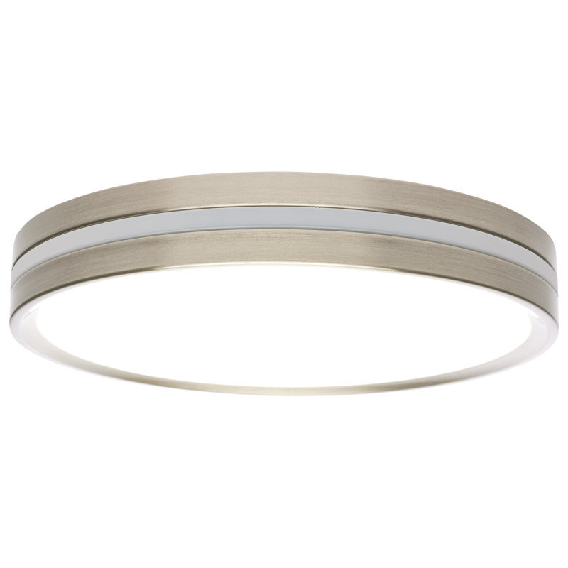 Plafonnier encastré 5 lumières Neona Neona, Nickel brossé
