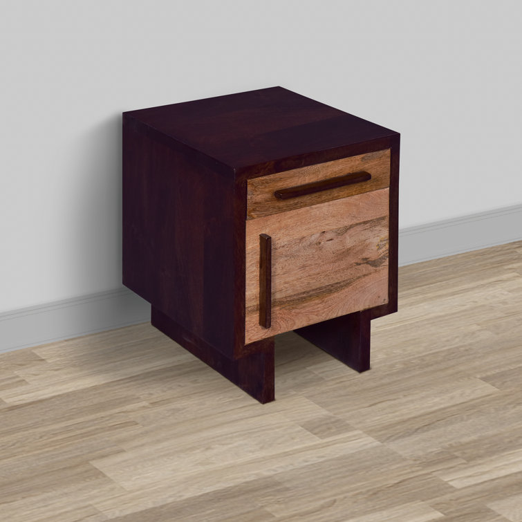 Tillo 1 - Drawer Nightstand in Brown