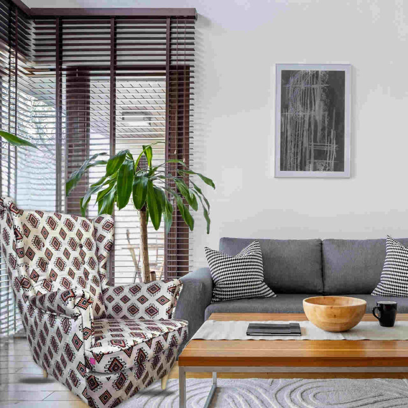 Hayner Velvet Wingback Chair