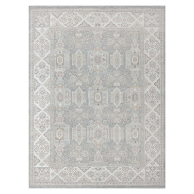 Jaqueta Marco Hand Knotted Grey 10x14 Rug