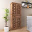 Armoire d'appoint 72 po avec 4 portes sculptées