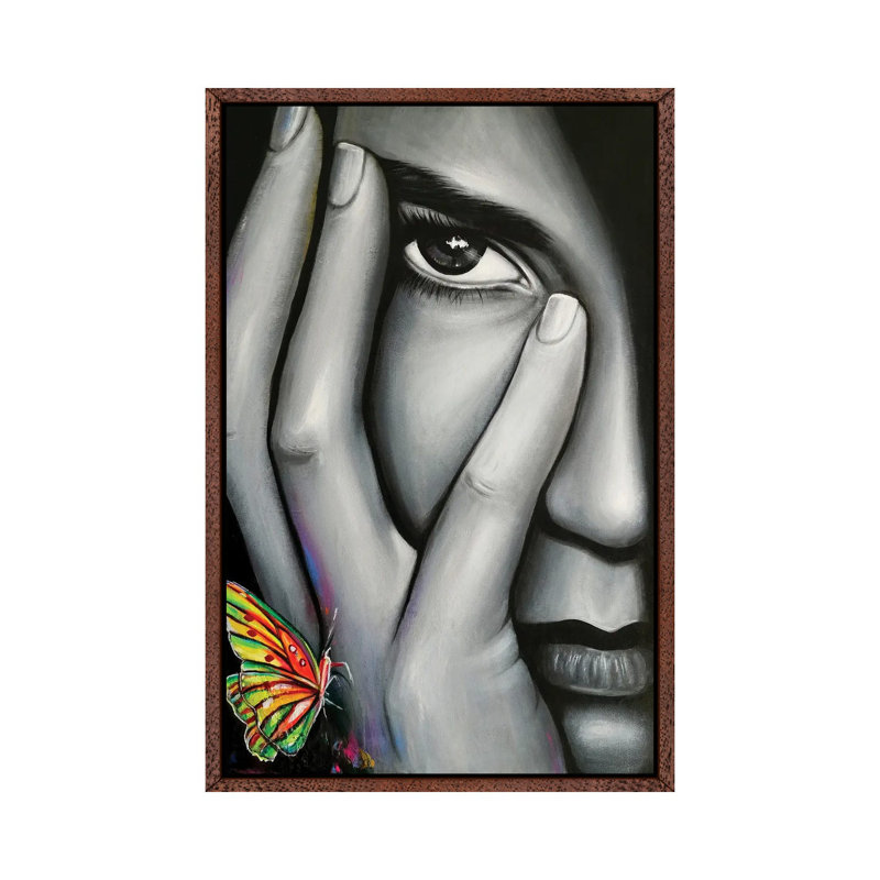 Sepia 1 Piece Painting on Canvas, 101.6 cm H x 66.04 cm W, Classic Wood Framed